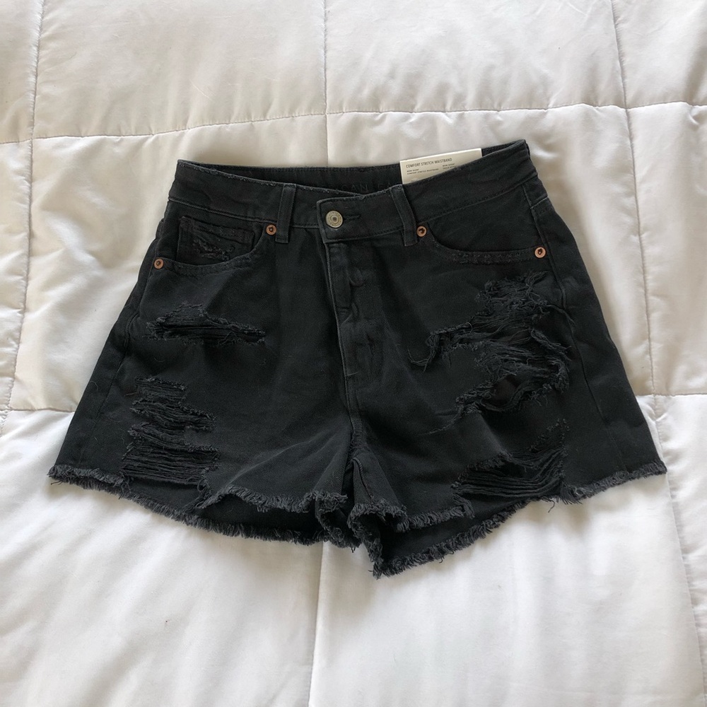 Black American Eagle Shorts